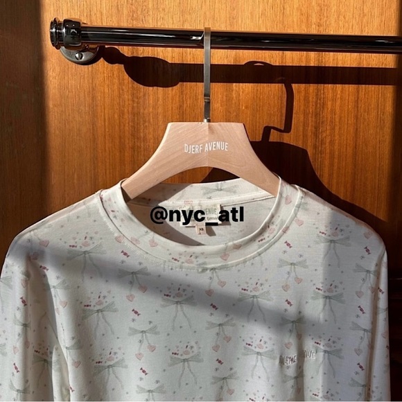 NWT Djerf Avenue Long Sleeve Top - Picture 5 of 8